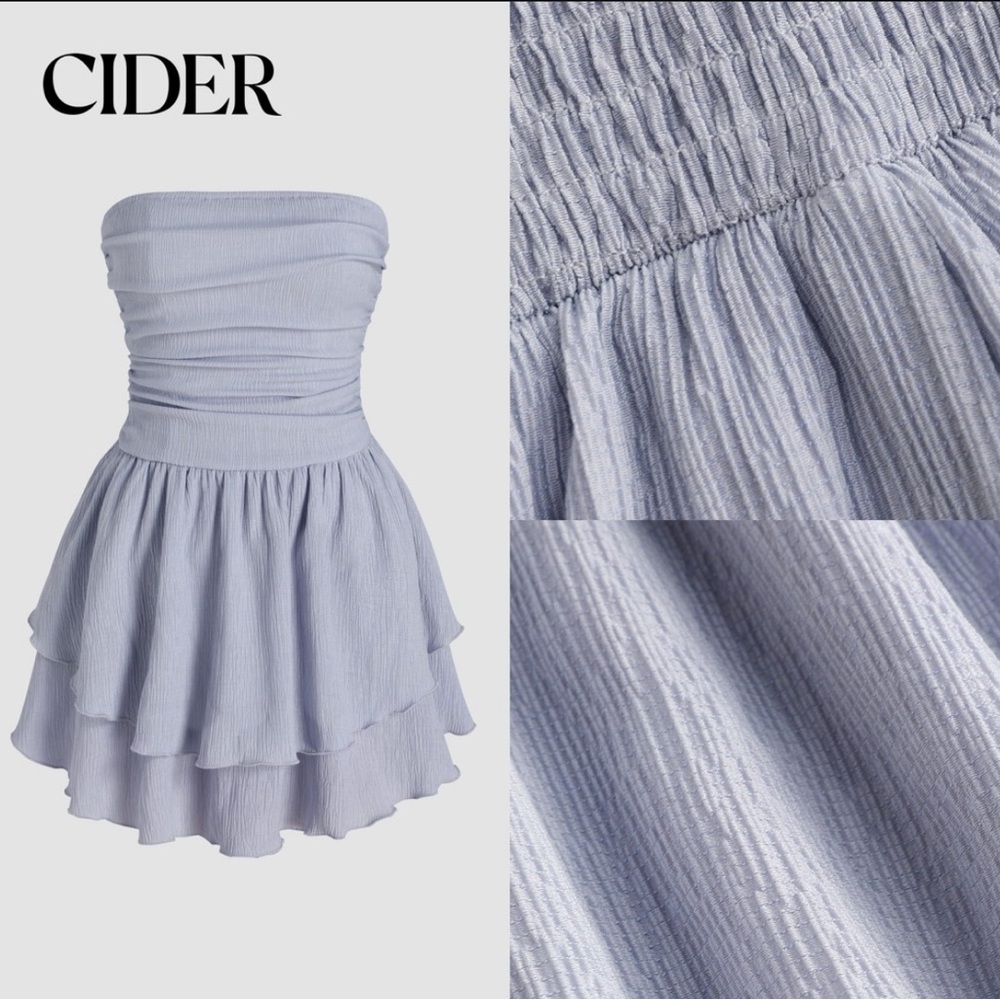 Cider Dress Light Blue
